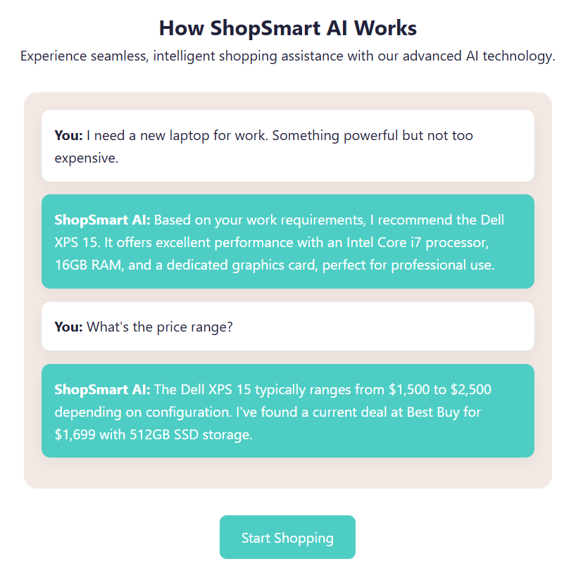 AI Shopping Assistant